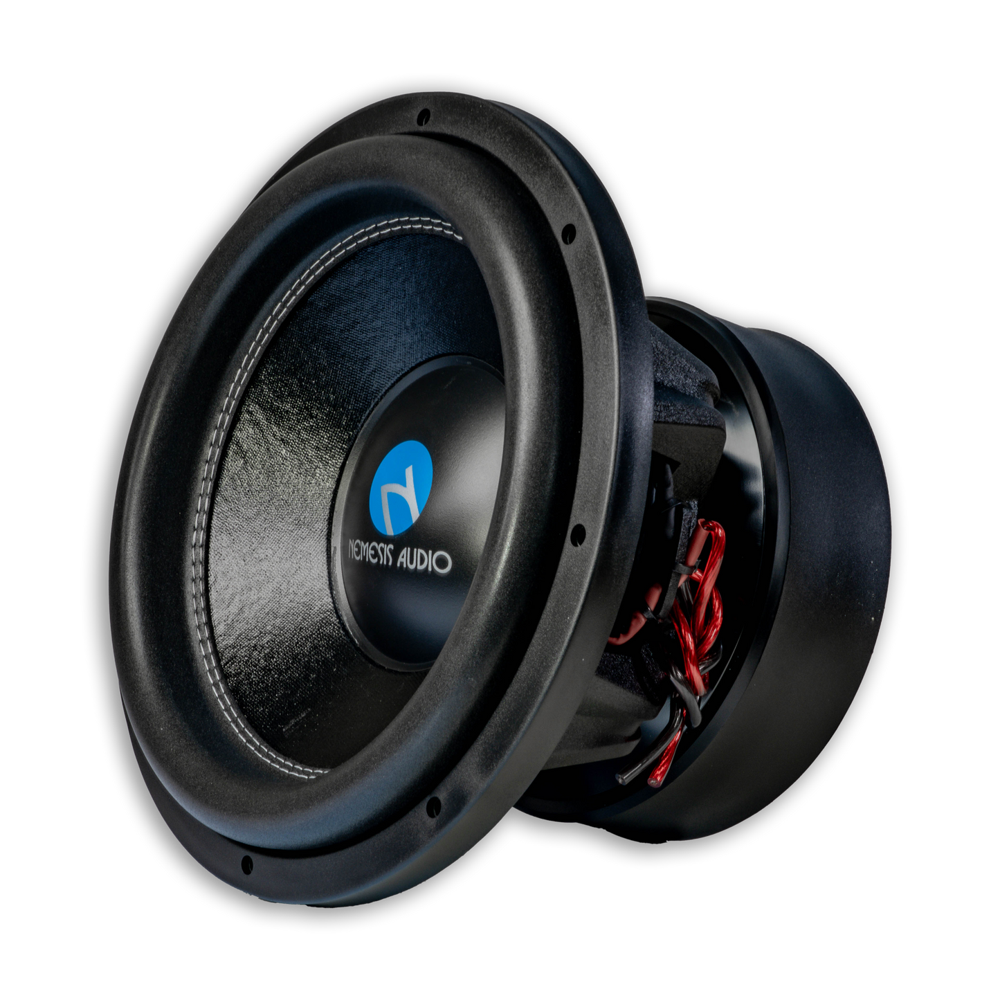 Nemesis Audio NA-12M V.3 12-inch dual voice coil subwoofer angle view