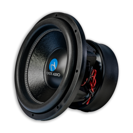 Nemesis Audio NA-12M V.3 12-inch dual voice coil subwoofer angle view