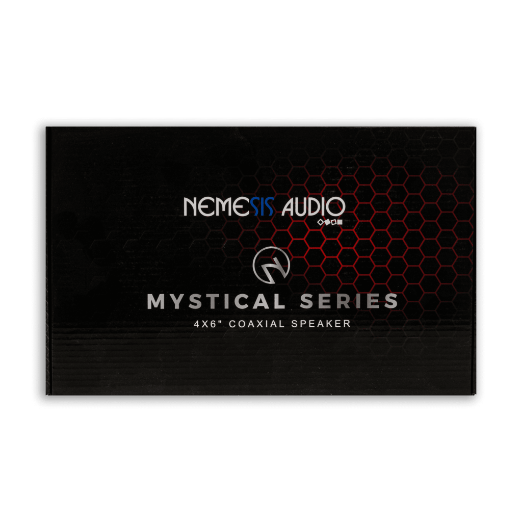 Nemesis Audio NA-46M 4x6-inch 60W RMS speaker retail box front