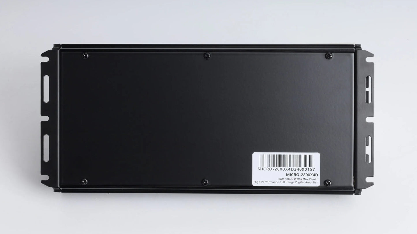 Nemesis Audio MICRO-2800X4D compact high-output amplifier photo