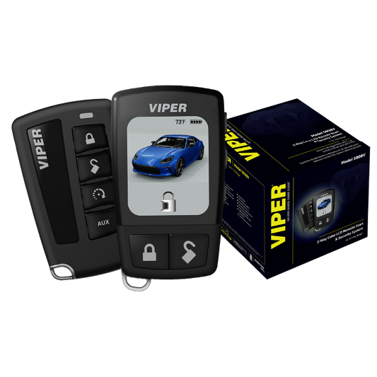 VIPER 5908V LCD 2-Way Security + Remote Start System image 0
