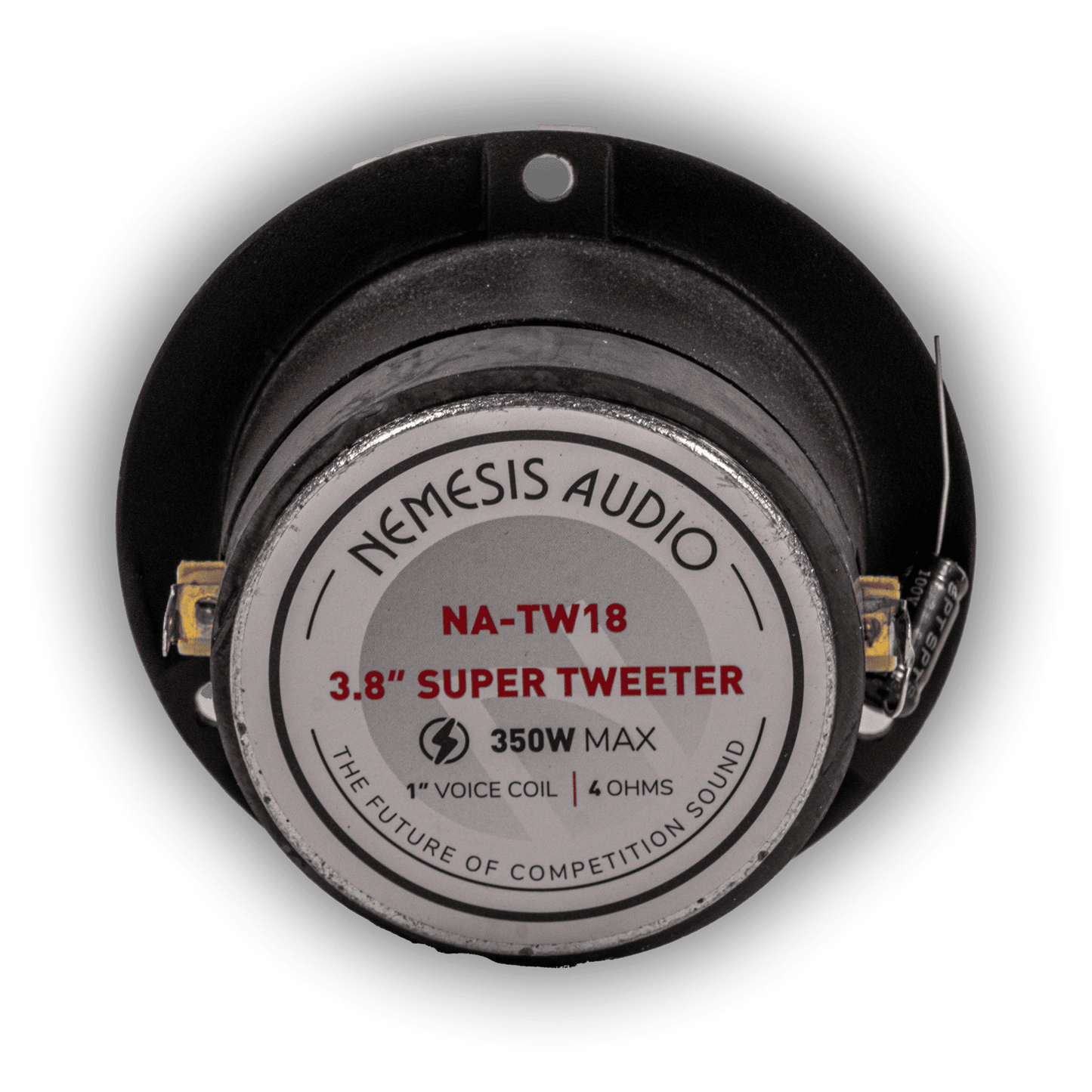 Nemesis Audio NA-TW18 super tweeter rear magnet view