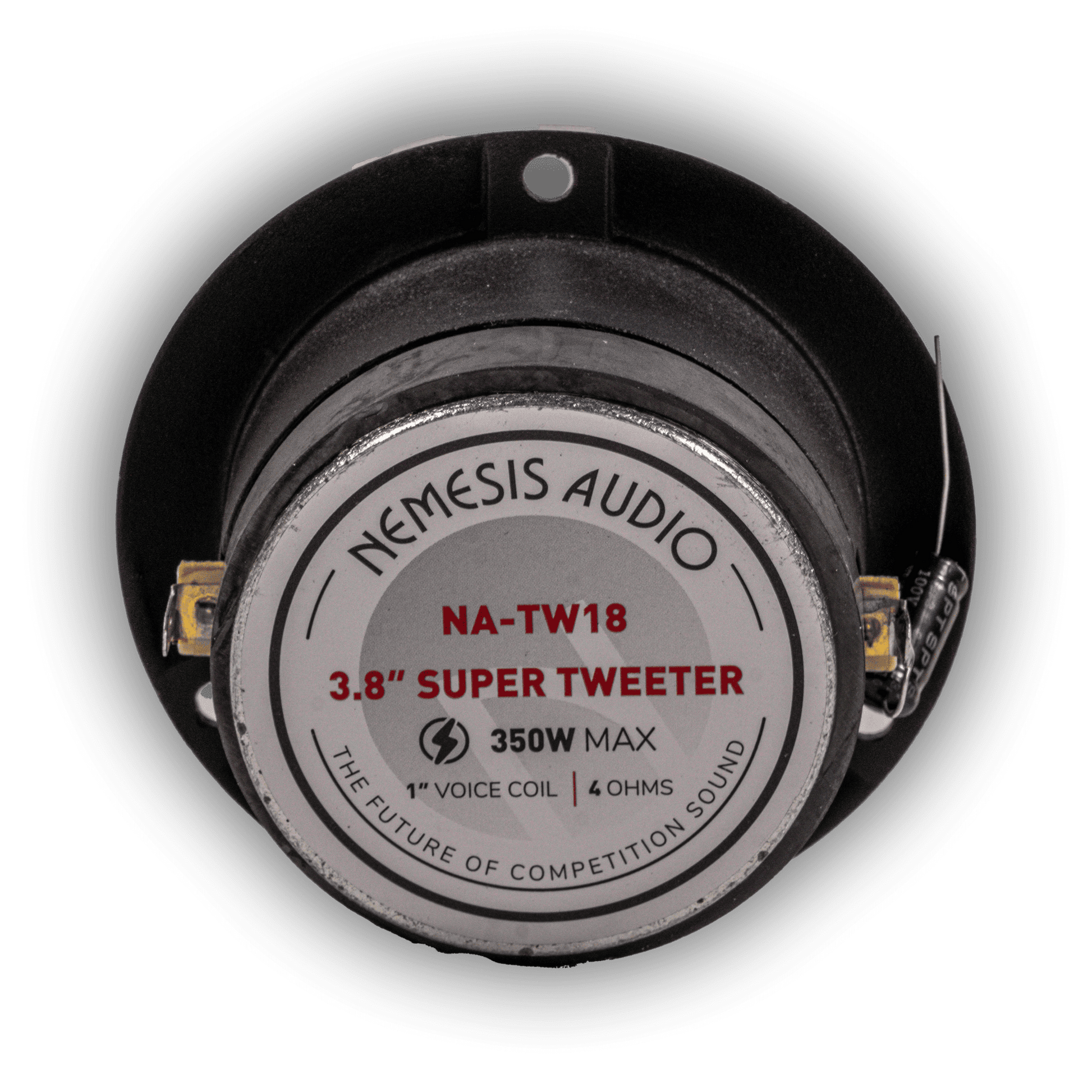 Nemesis Audio NA-TW18 super tweeter rear magnet view