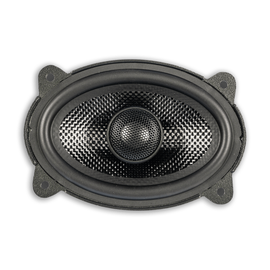 Nemesis Audio NA-4.6HCX 4x6-inch Hectic coaxial speakers front view