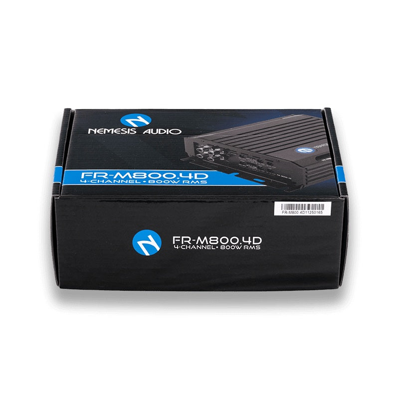 Nemesis FR-M800.4D mids and highs amplifier product detail