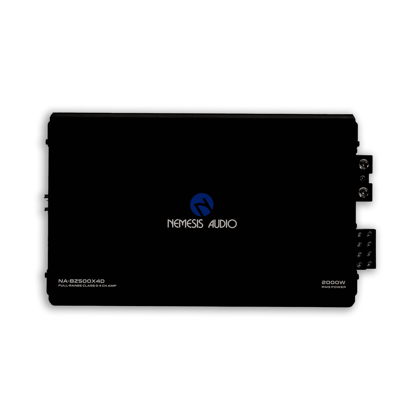 Nemesis Audio NA-BZ500X4D 2000W Brazil Series amplifier front panel