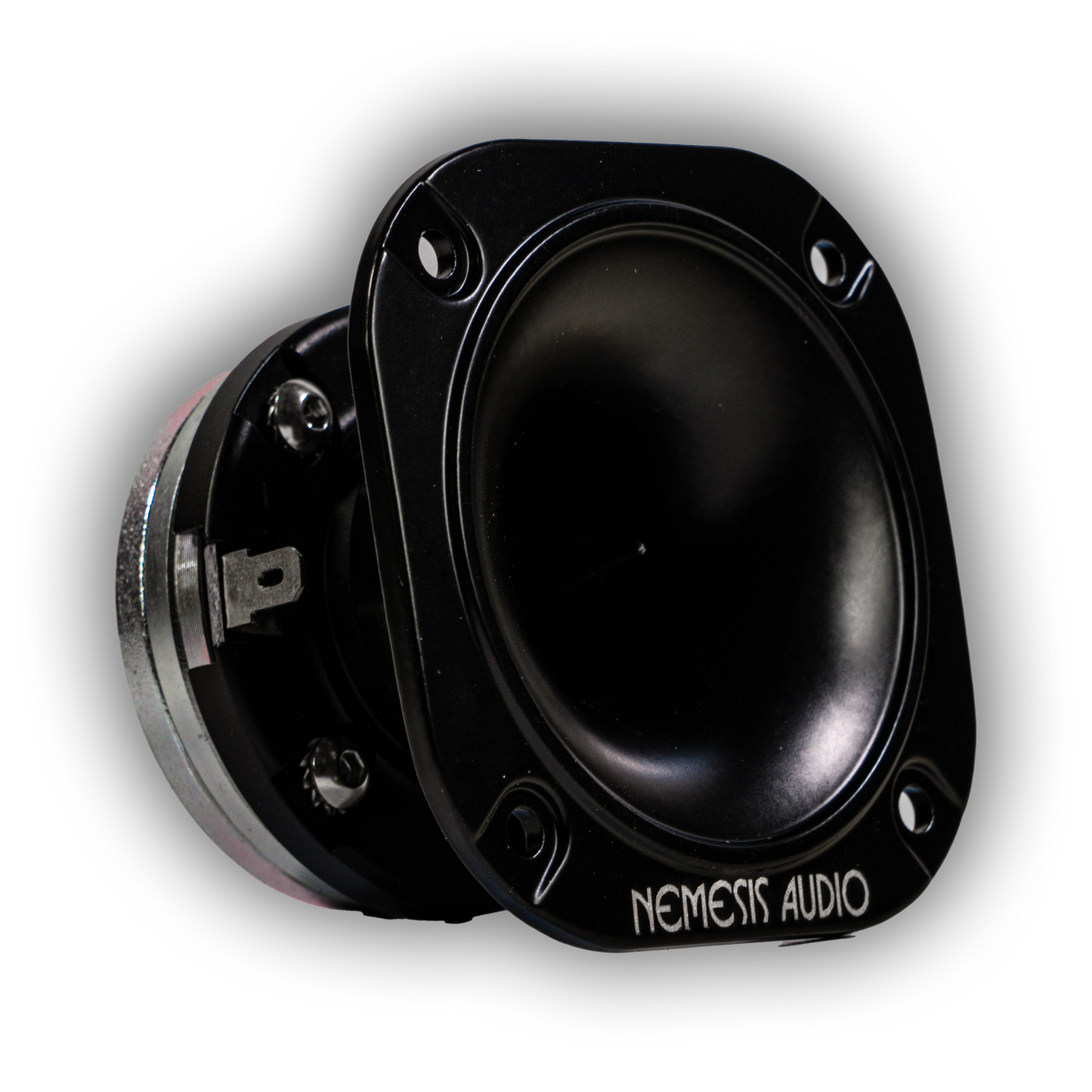 Nemesis Audio NA-TW10 car audio super tweeter side angle