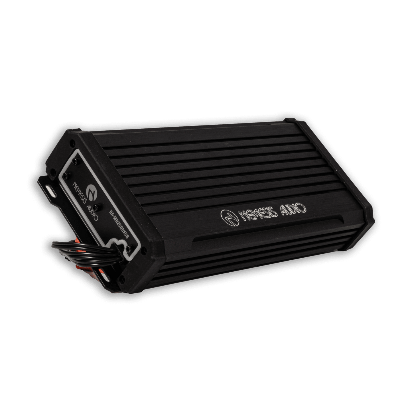 Nemesis Audio NA-MR2500X5B powersports Bluetooth amplifier left view