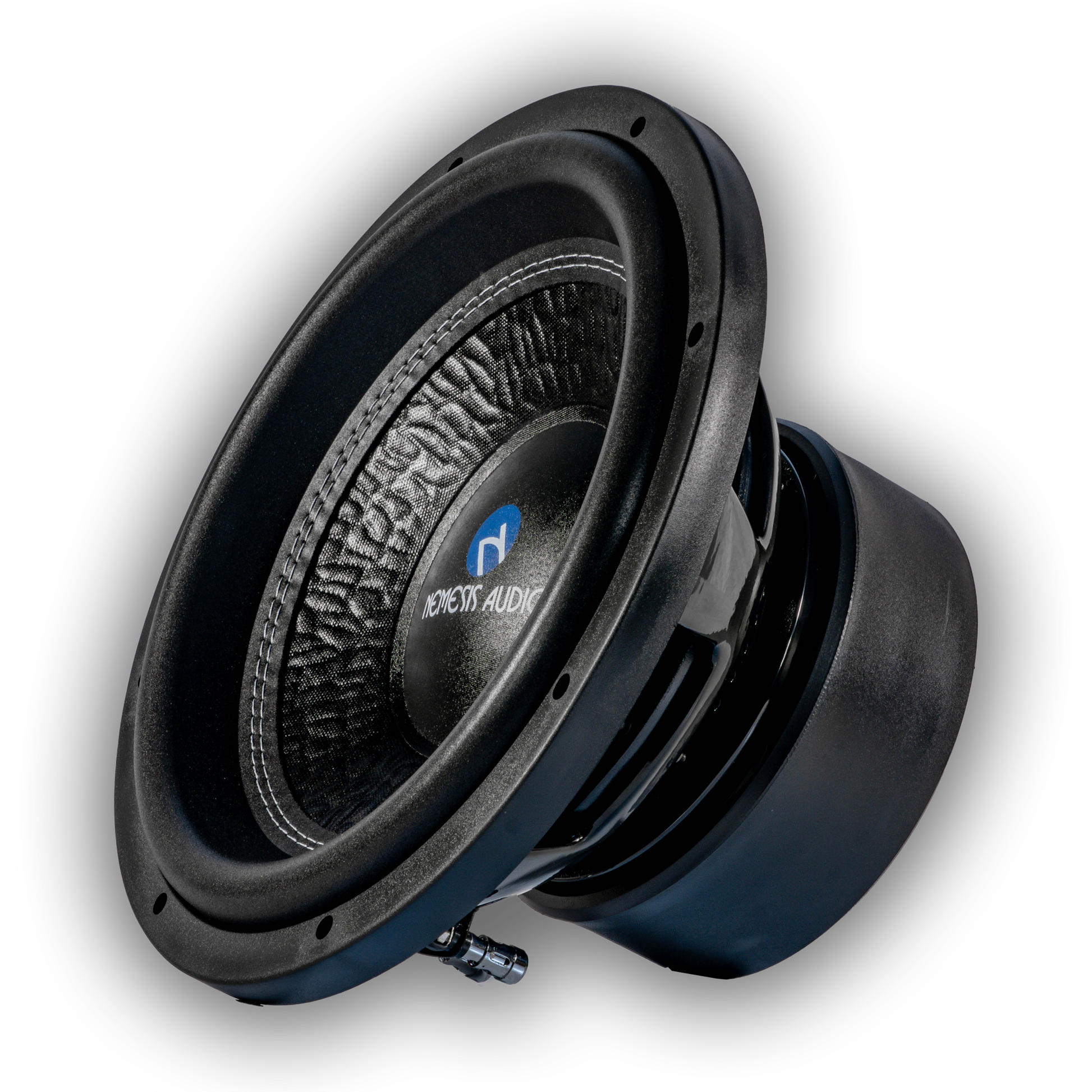 Nemesis Audio NA-12E V.3 12-inch Euphoric Series subwoofer side angle