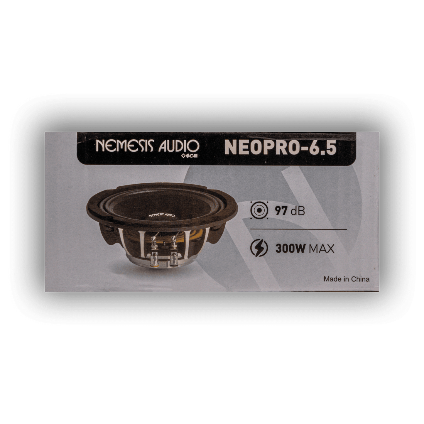 Nemesis Audio NEOPRO-6.5 car audio speaker side view