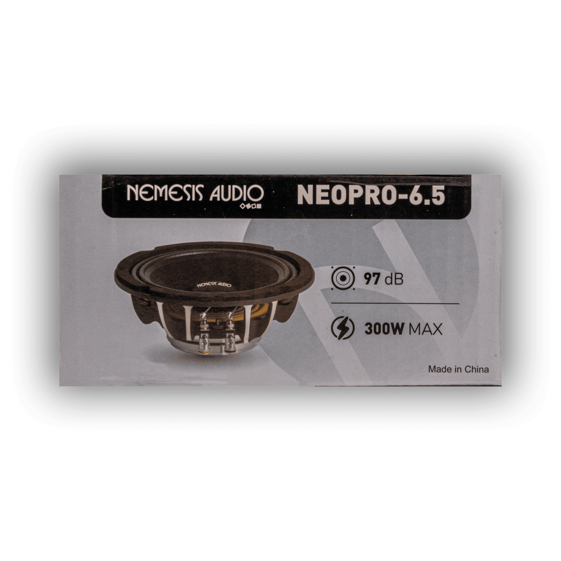 Nemesis Audio NEOPRO-6.5 car audio speaker side view