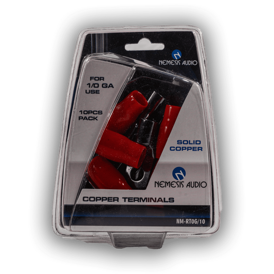 NM-RT0G/10 | Copper Terminals for 1/0 Gauge Use – 10 Pack image 0