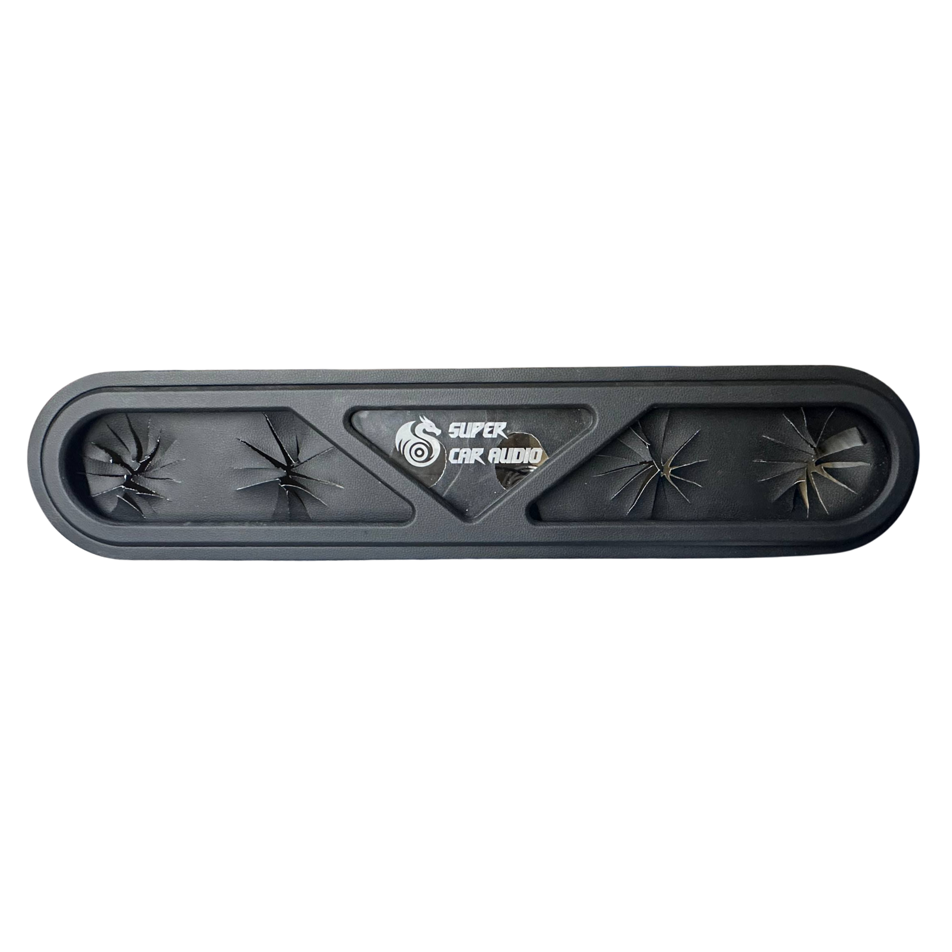 Super Car Audio custom LED headliner roof rack vinyl wrapped panel