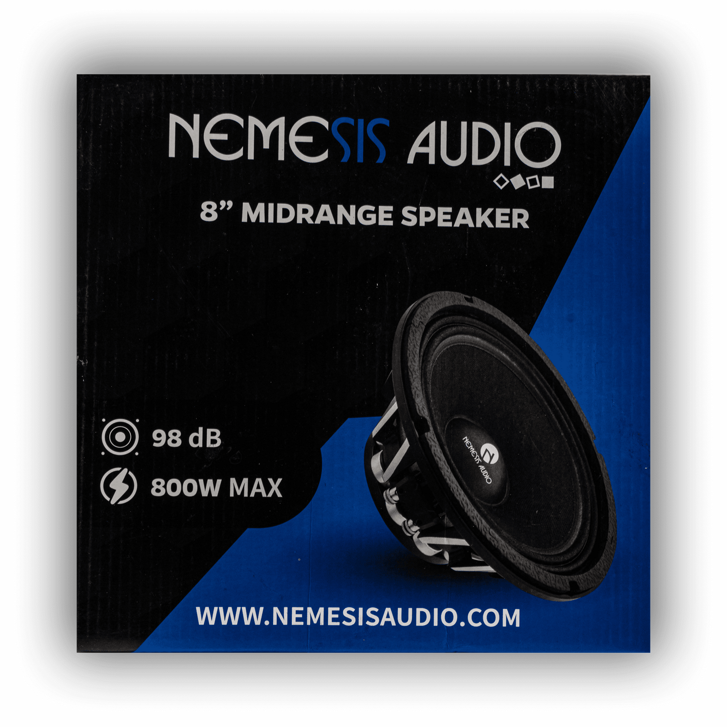 Nemesis Audio NEO-8COL loud vocals speaker front view