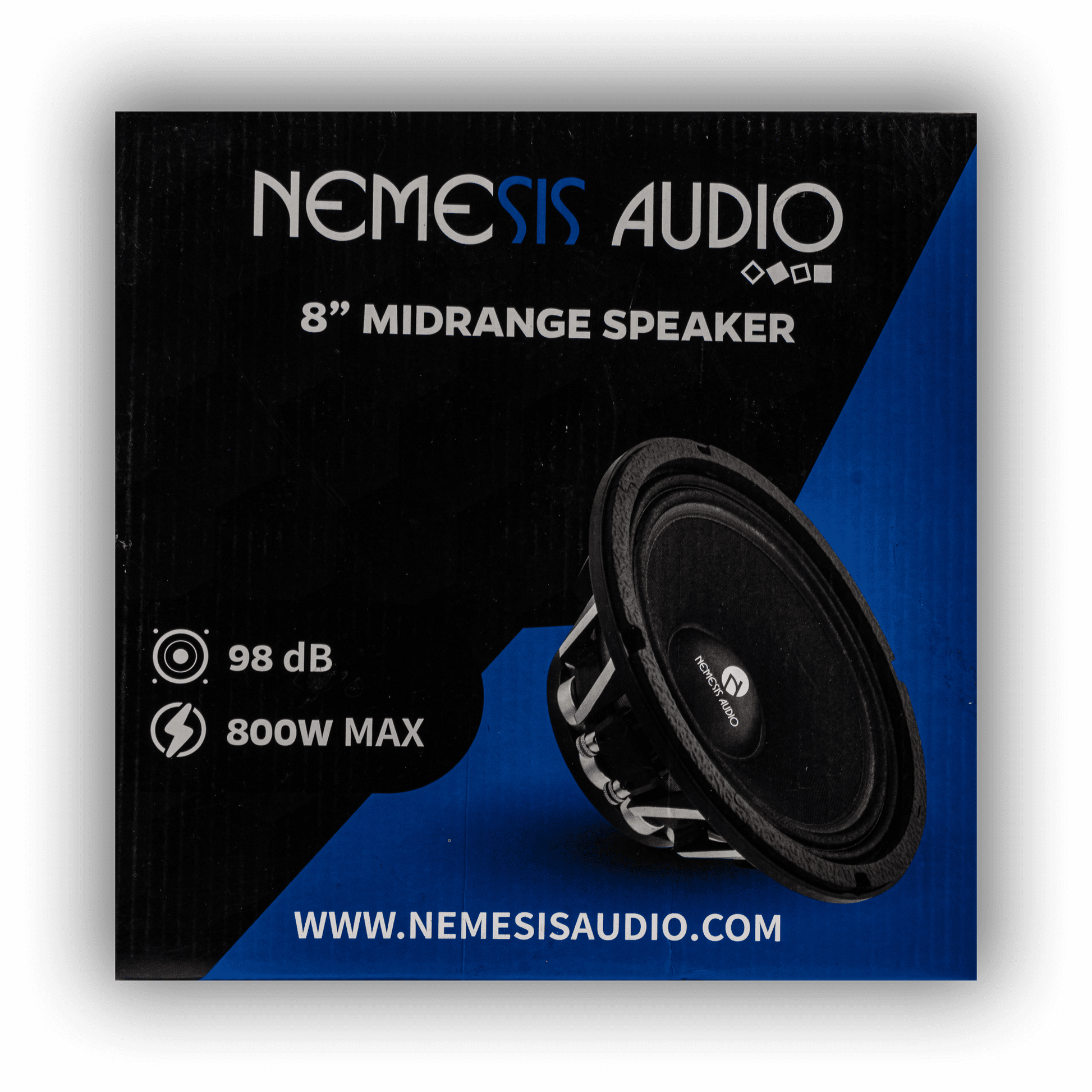 Nemesis Audio NEO-8COL loud vocals speaker front view