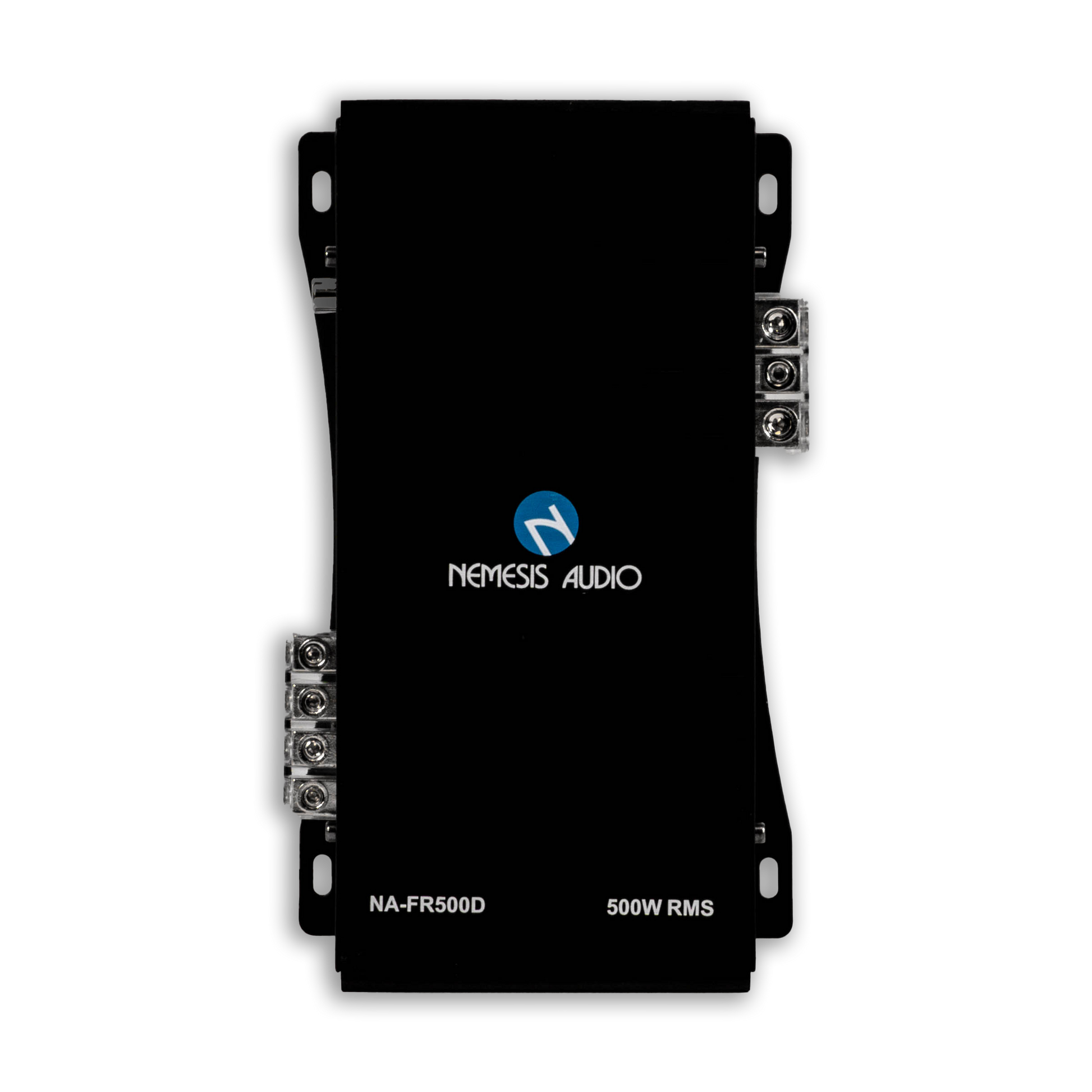 Nemesis Audio NA-FR500D 1-ohm full range monoblock amplifier front panel