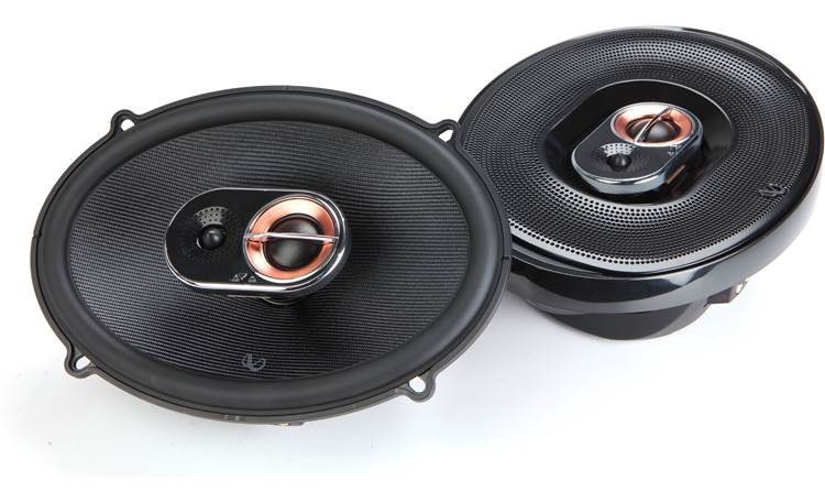 Infinity Kappa 693M 6x9 inch 3-way coaxial speakers pair angle view