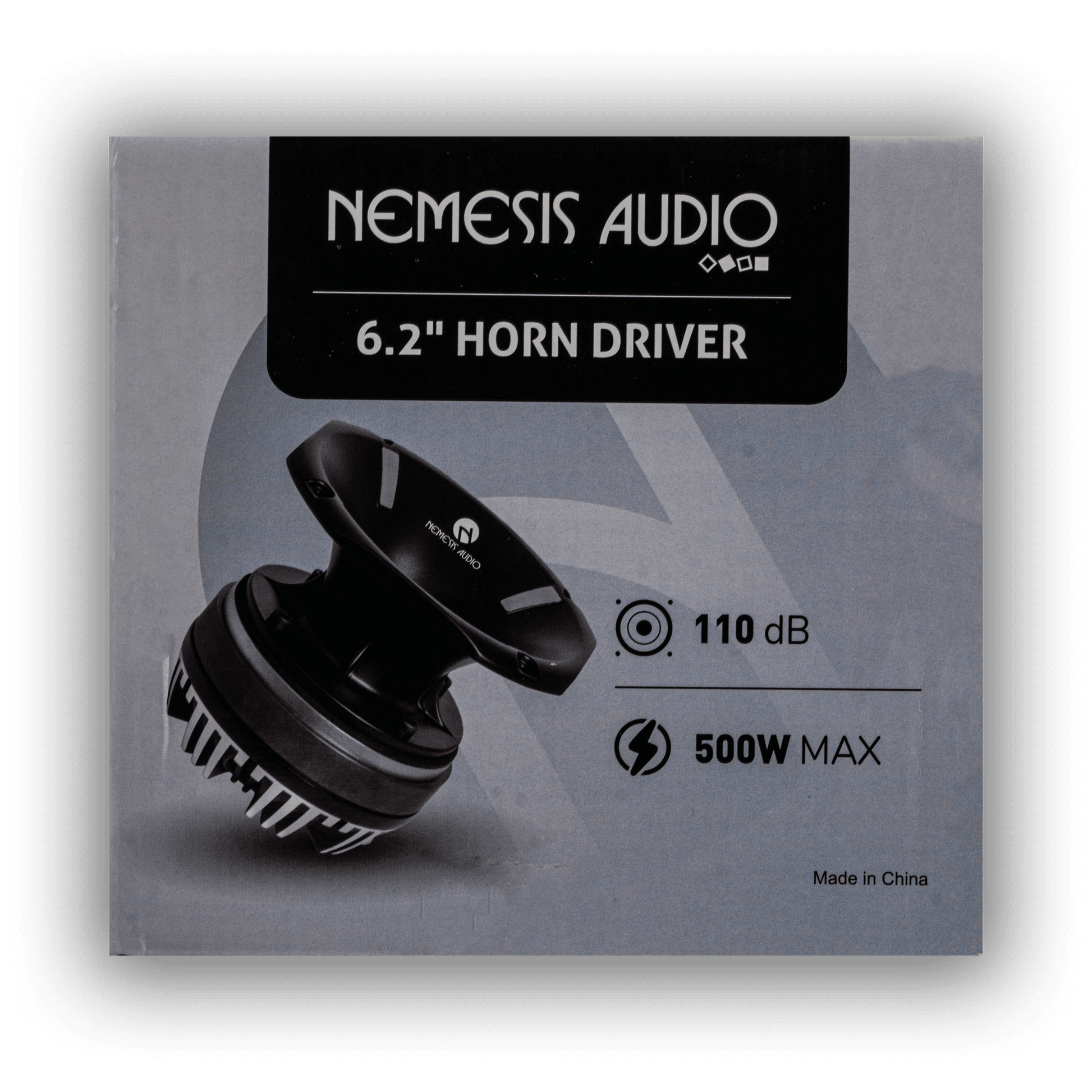 Nemesis Audio PRO-DRV02 horn driver retail box front