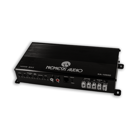 NA-1600D | 1600W Max @ 1-Ohm Class-D 1-Channel Car Amplifier image 0