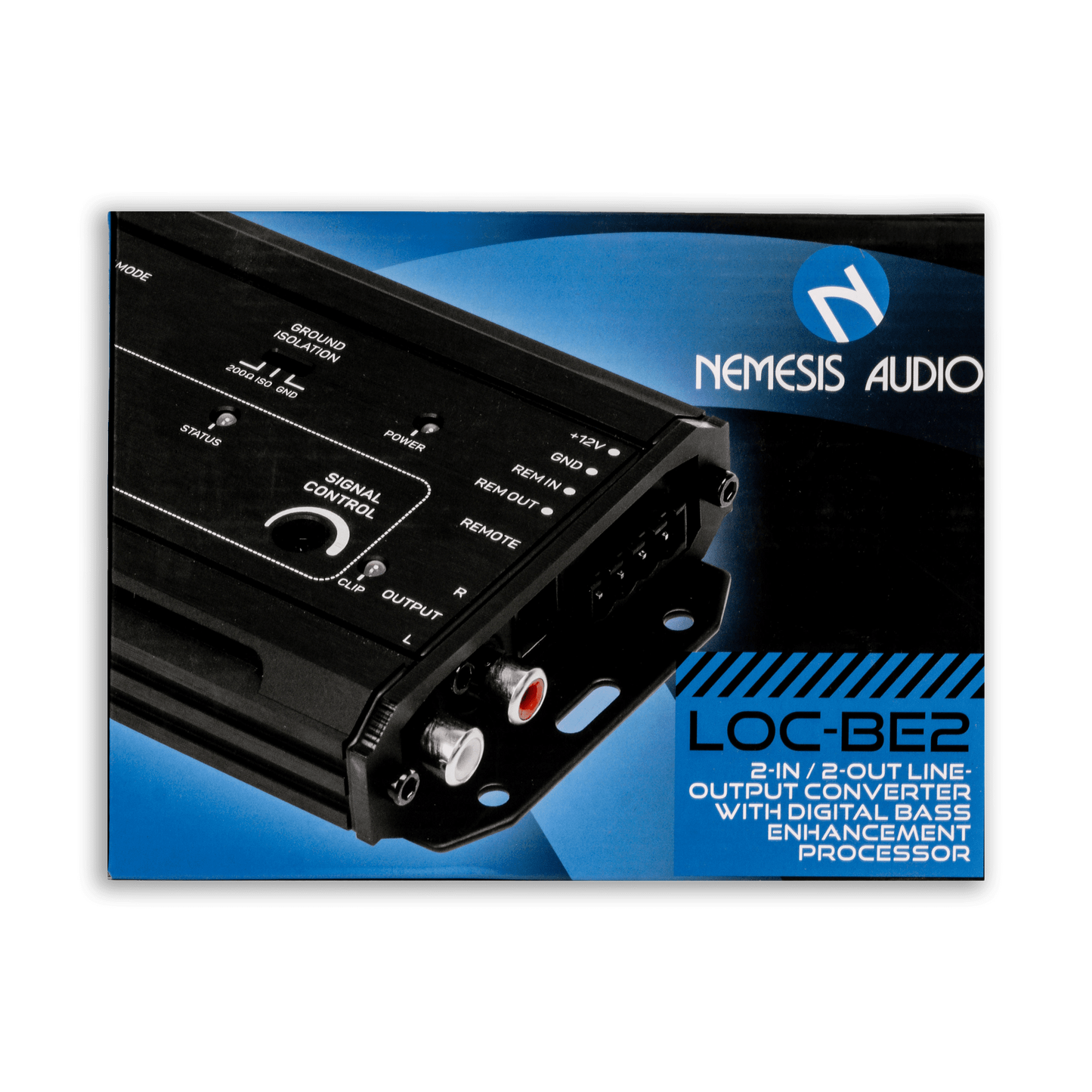 LOC-BE2 | 2-In / 2-Out Line-Output Converter with Digital Bass Enhancement Processor image 4