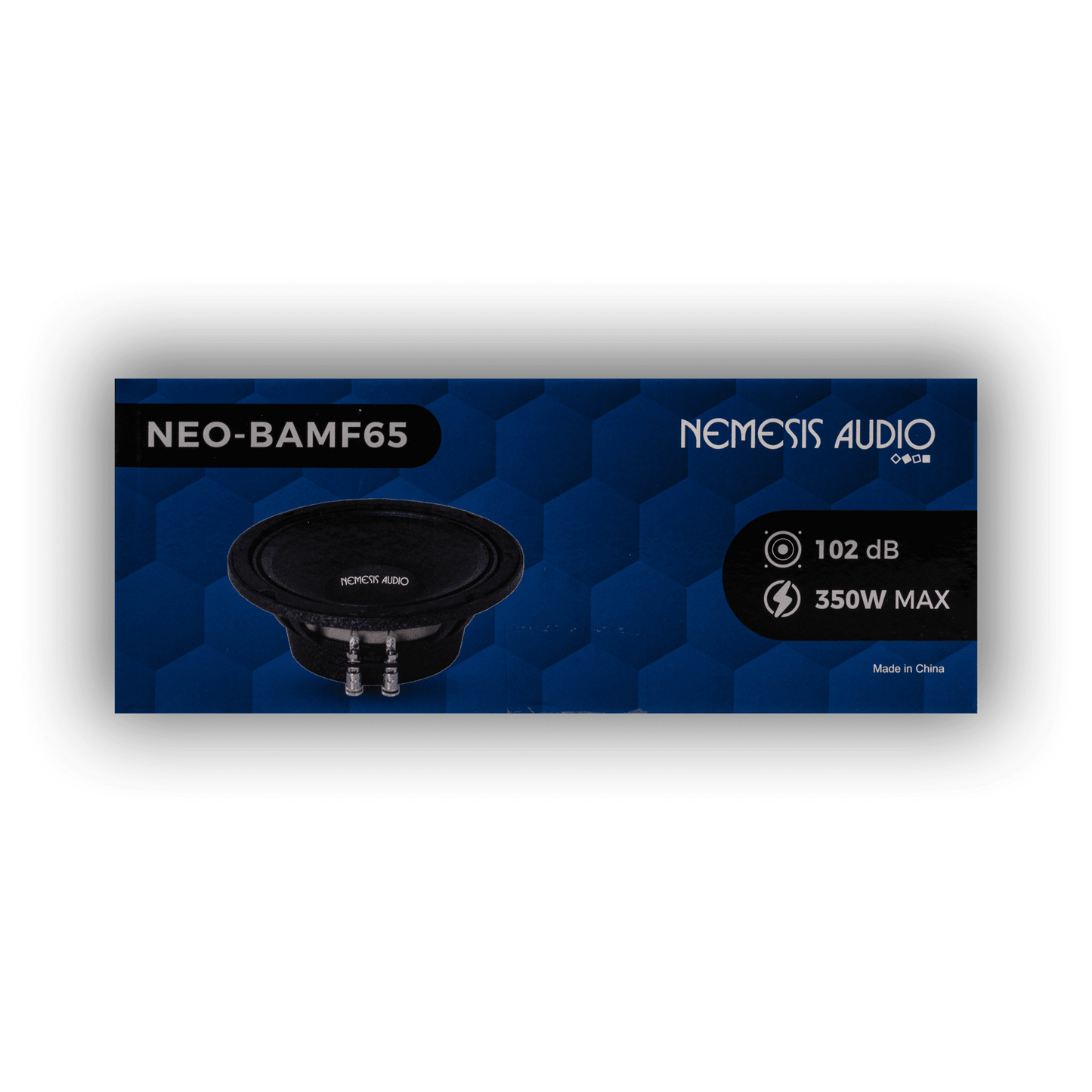 Nemesis Audio NEO-BAMF65 car audio midrange speaker side view