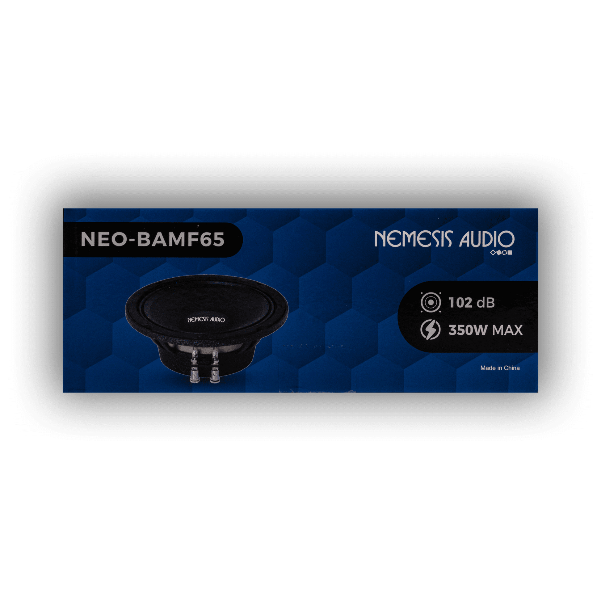 Nemesis Audio NEO-BAMF65 car audio midrange speaker side view