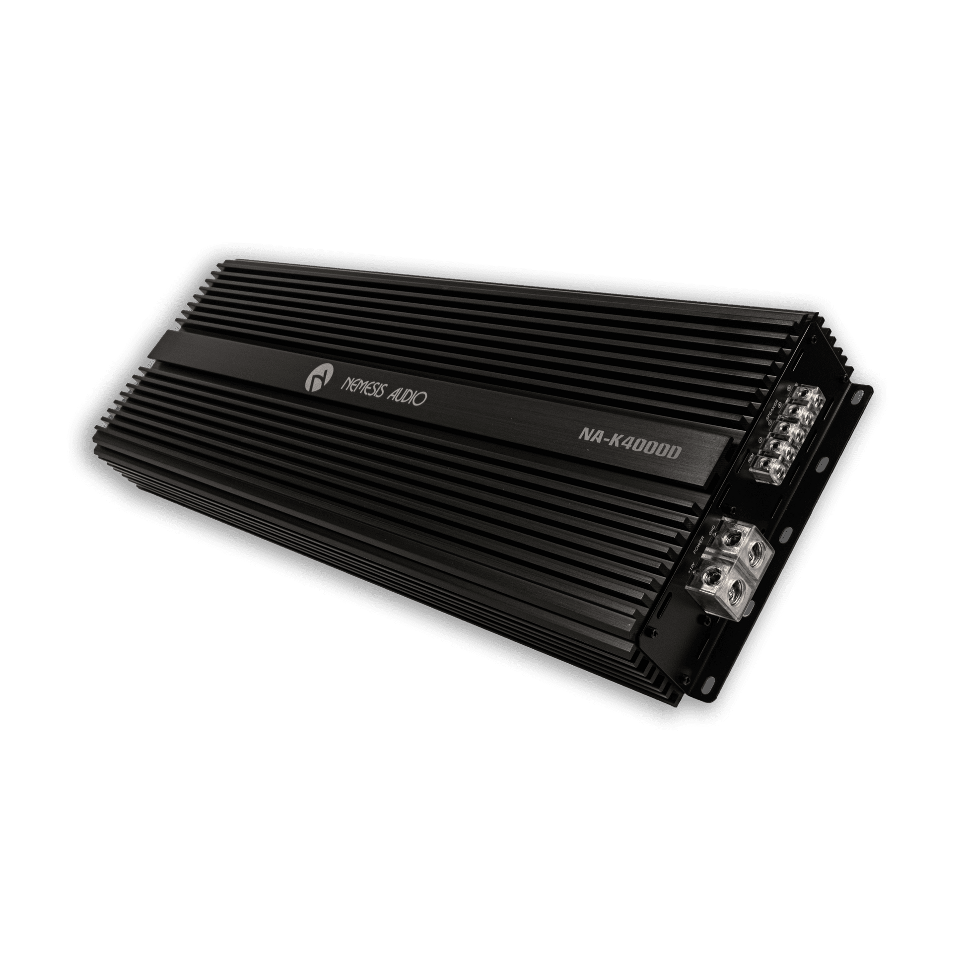NA-K4000D | 4000W RMS @ 1-Ohm Class D 1-Channel Monoblock Car Amplifier Made In Korea Team Series image 0