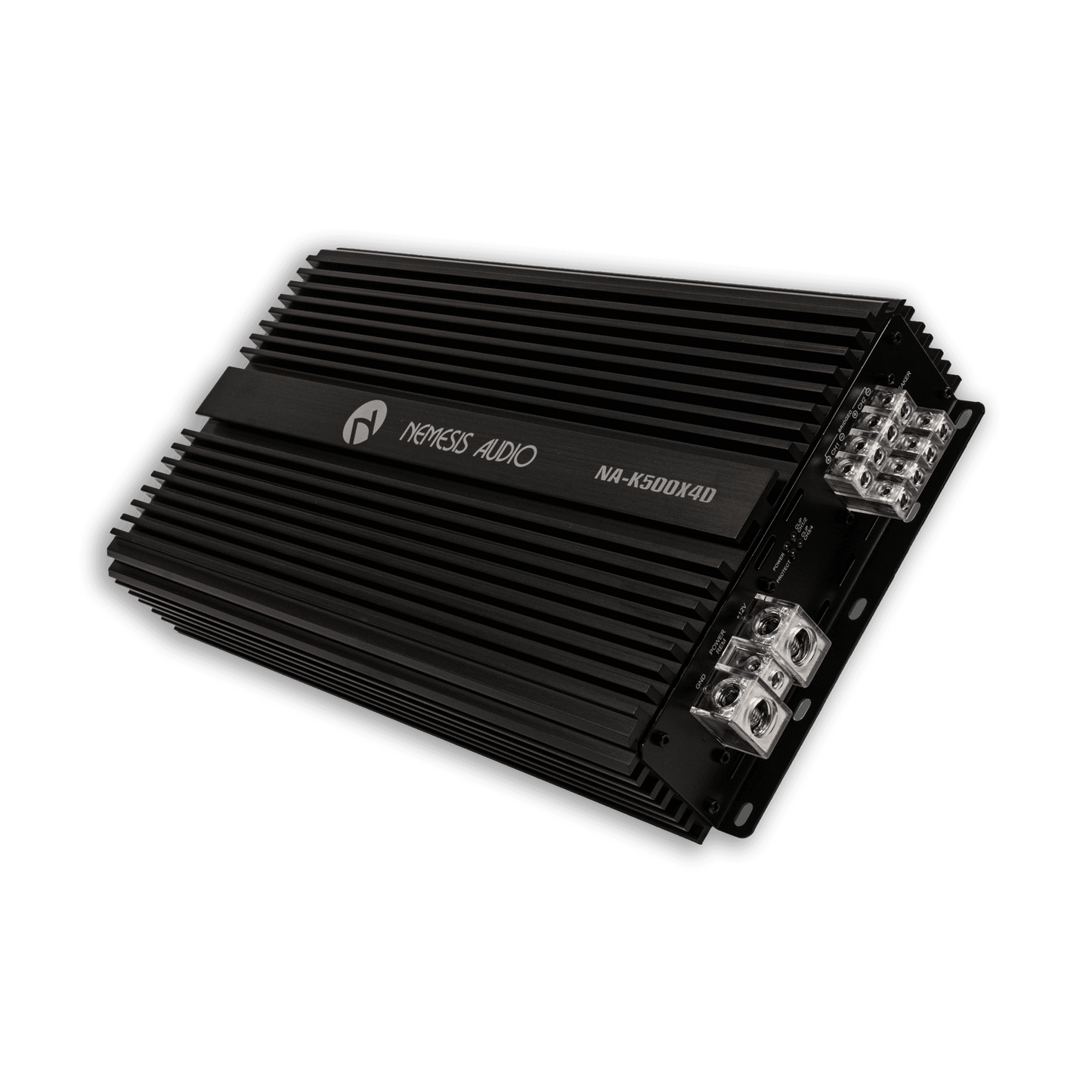 Nemesis Audio NA-K500X4D 500W x4 RMS Korean 4-channel amplifier right side view