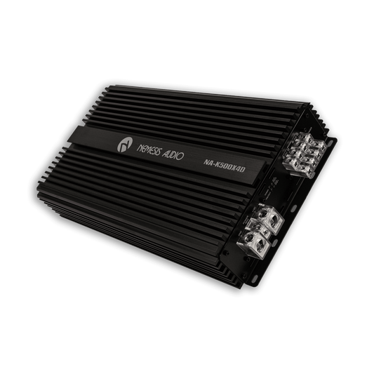 NA-K500X4D | 500W x 4 Class D 4-Channel Car Amplifier Made in Korea Team Series image 0