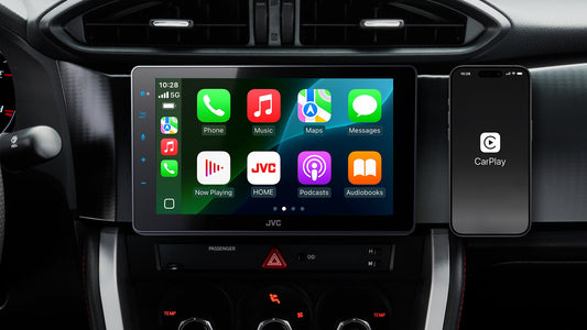 JVC KW-Z900W 9" Floating Touchscreen Digital Multimedia Receiver
