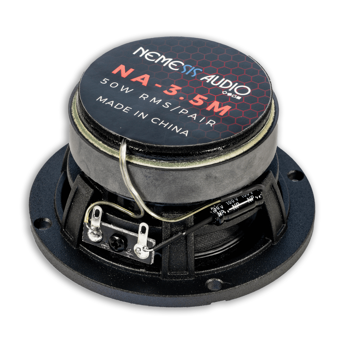 Nemesis NA-3.5M | 3.5″ Coaxial Speakers 50W RMS 4-Ohm image 2