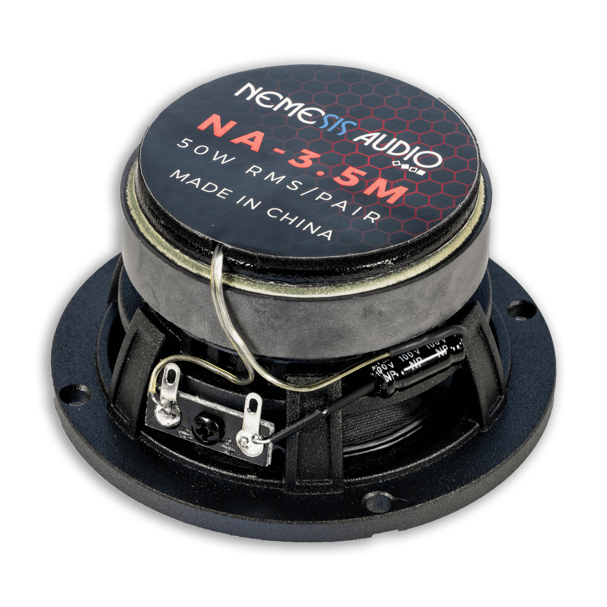 Nemesis NA-3.5M | 3.5″ Coaxial Speakers 50W RMS 4-Ohm image 2