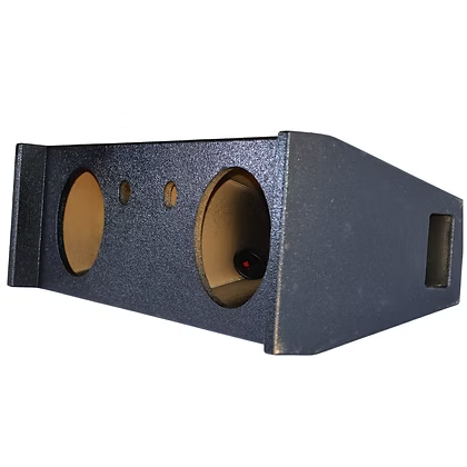 SSPSUV212 – Third Row SUV Downfire Ported 2×12" Subwoofer Box (Bedliner, Made in USA) image 0