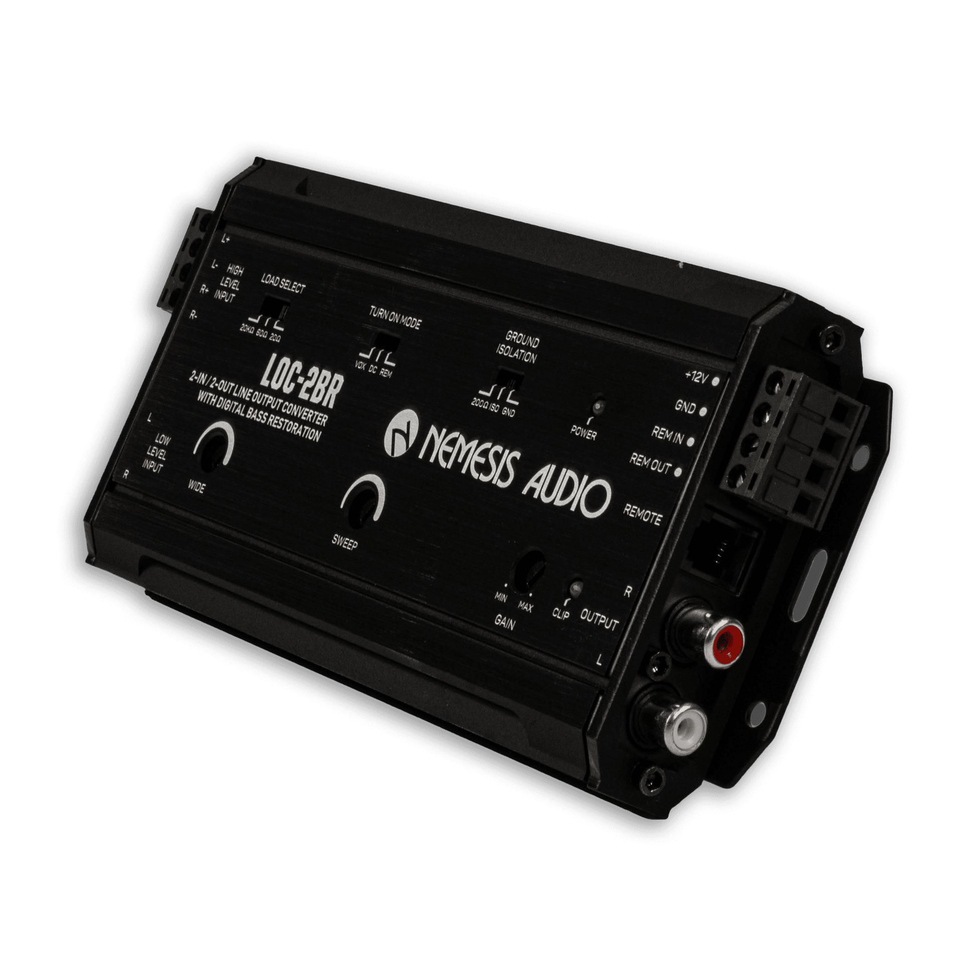 LOC-2BR | 2-In / 2-Out Line-Output Converter with Digital Bass Reconstruction image 0