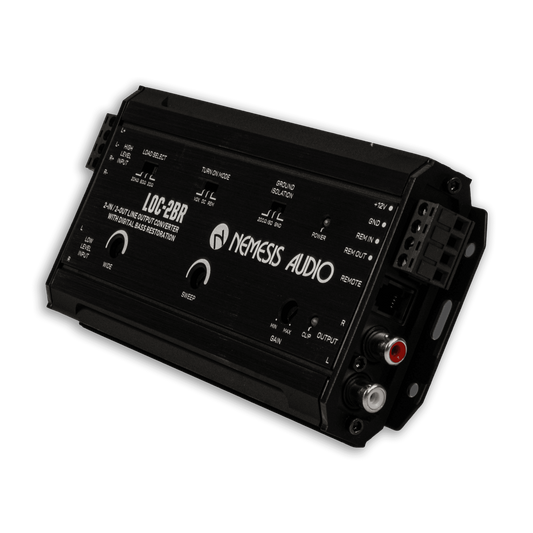 LOC-2BR | 2-In / 2-Out Line-Output Converter with Digital Bass Reconstruction image 0