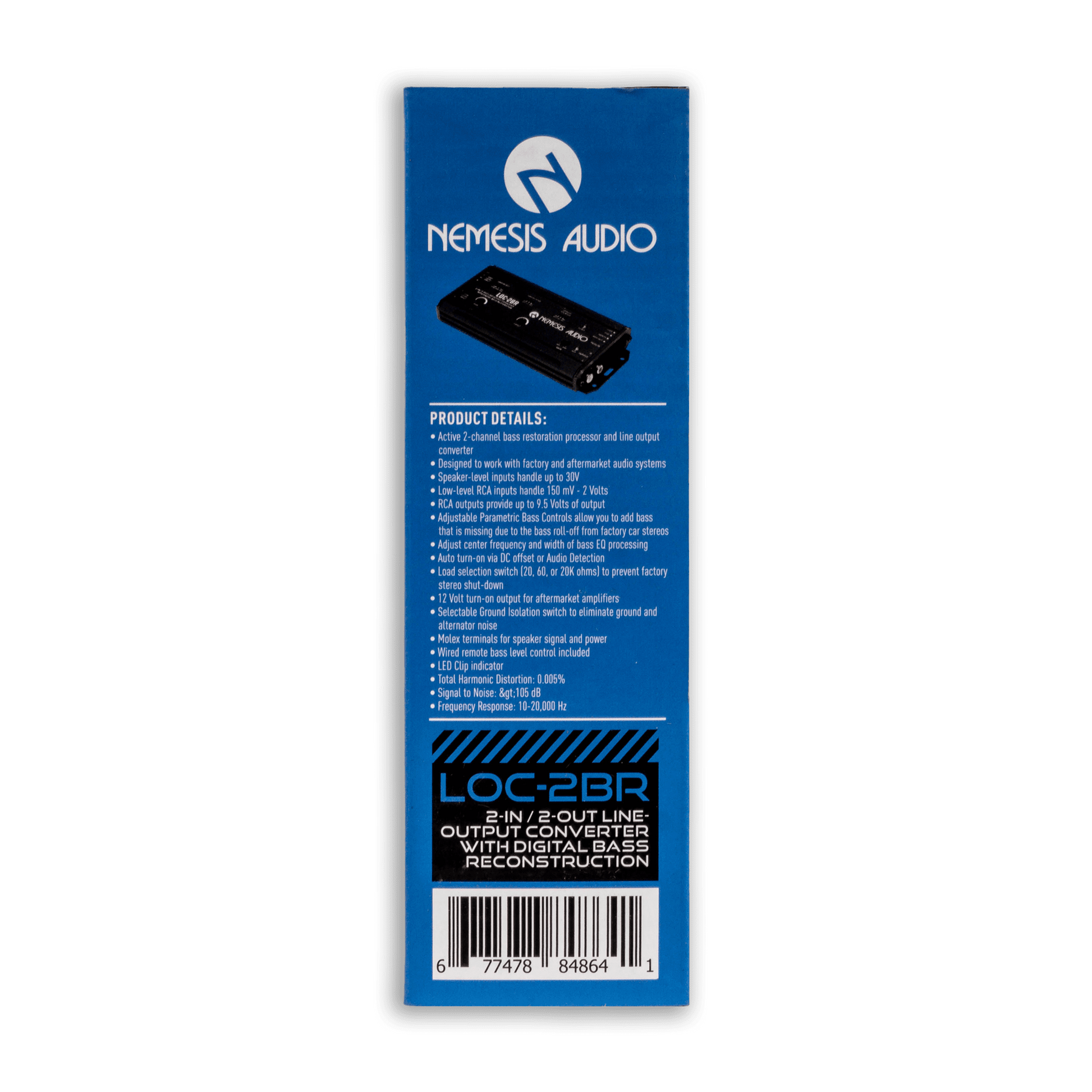 LOC-2BR | 2-In / 2-Out Line-Output Converter with Digital Bass Reconstruction image 6