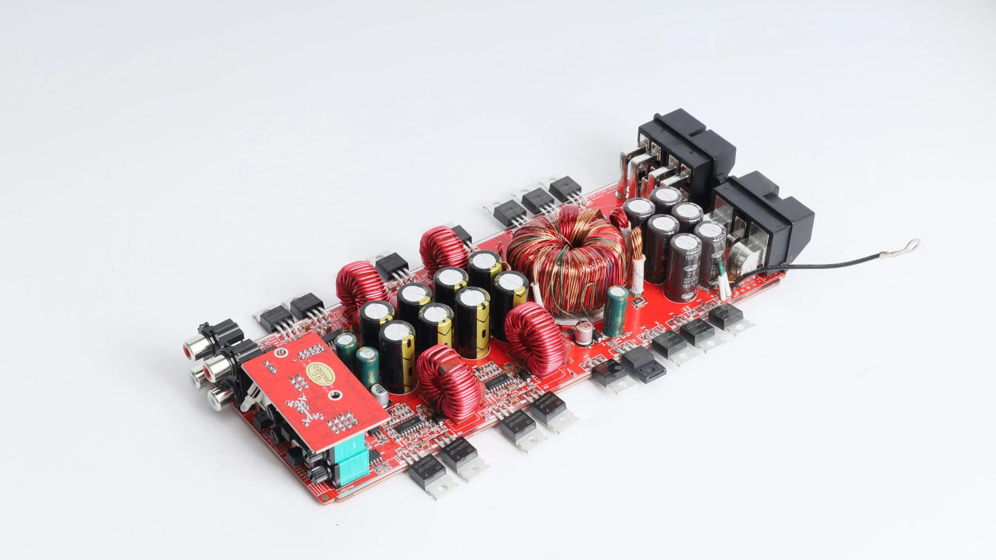 Nemesis Audio MICRO-2800X4D mids and highs amp close-up