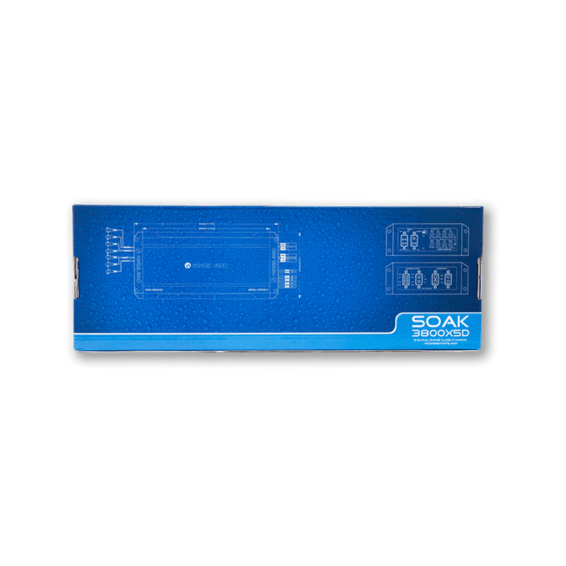 Nemesis Audio SOAK-3800X5D 5 channel marine amplifier image 9