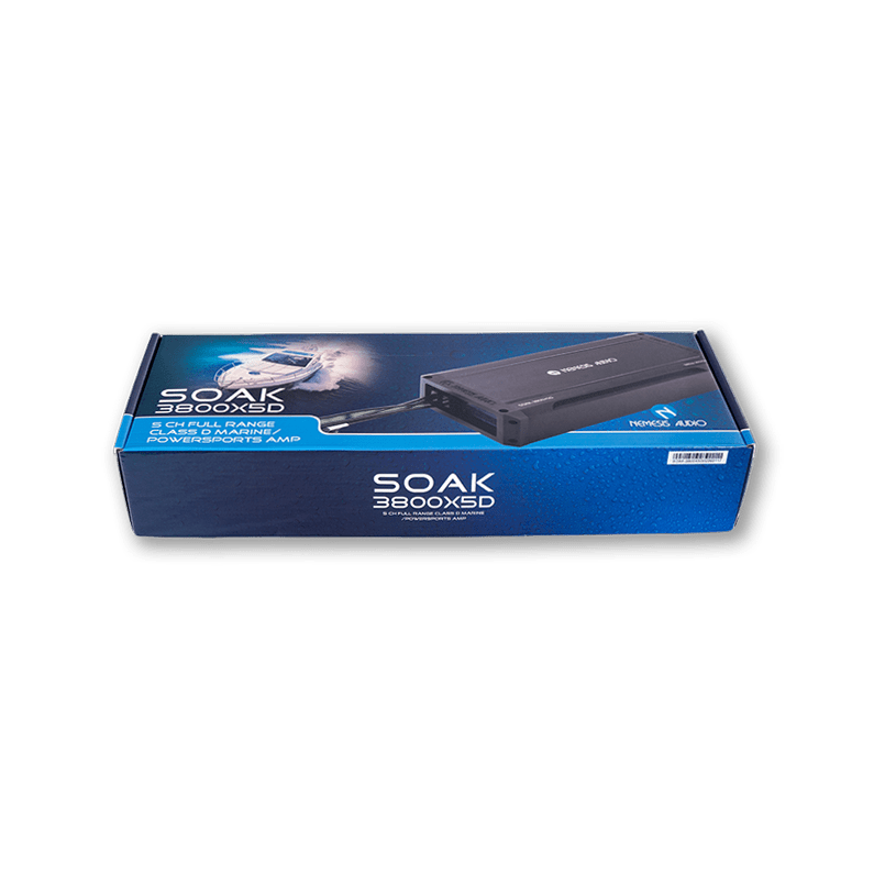 Nemesis Audio SOAK-3800X5D 5 channel marine amplifier image 8