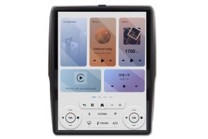 Linkswell T-Style LITE Radio for 2013-19 RAM Trucks original front view
