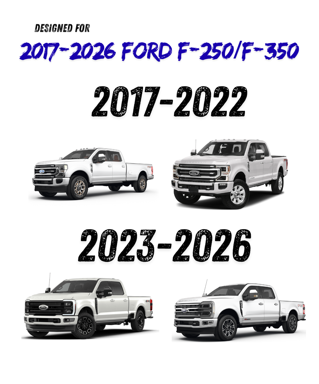 2009–2026 Ford F150 SuperCrew / 2017–2026 F250/F350 Crew Cab - Quad 8” Nemesis Audio Bass Package