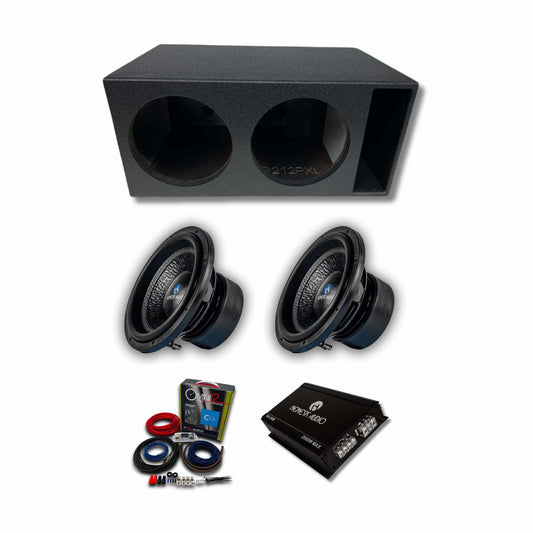 Dual 12” Subwoofer Bass Package Nemesis Audio