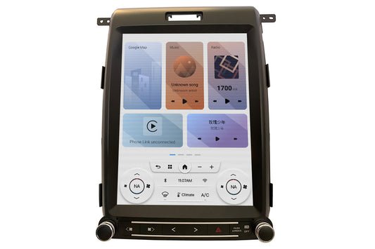 Linkswell T-Style LITE radio for 2013-2014 Ford F-150 large touchscreen head unit LT-FDOP12-1RR-4C