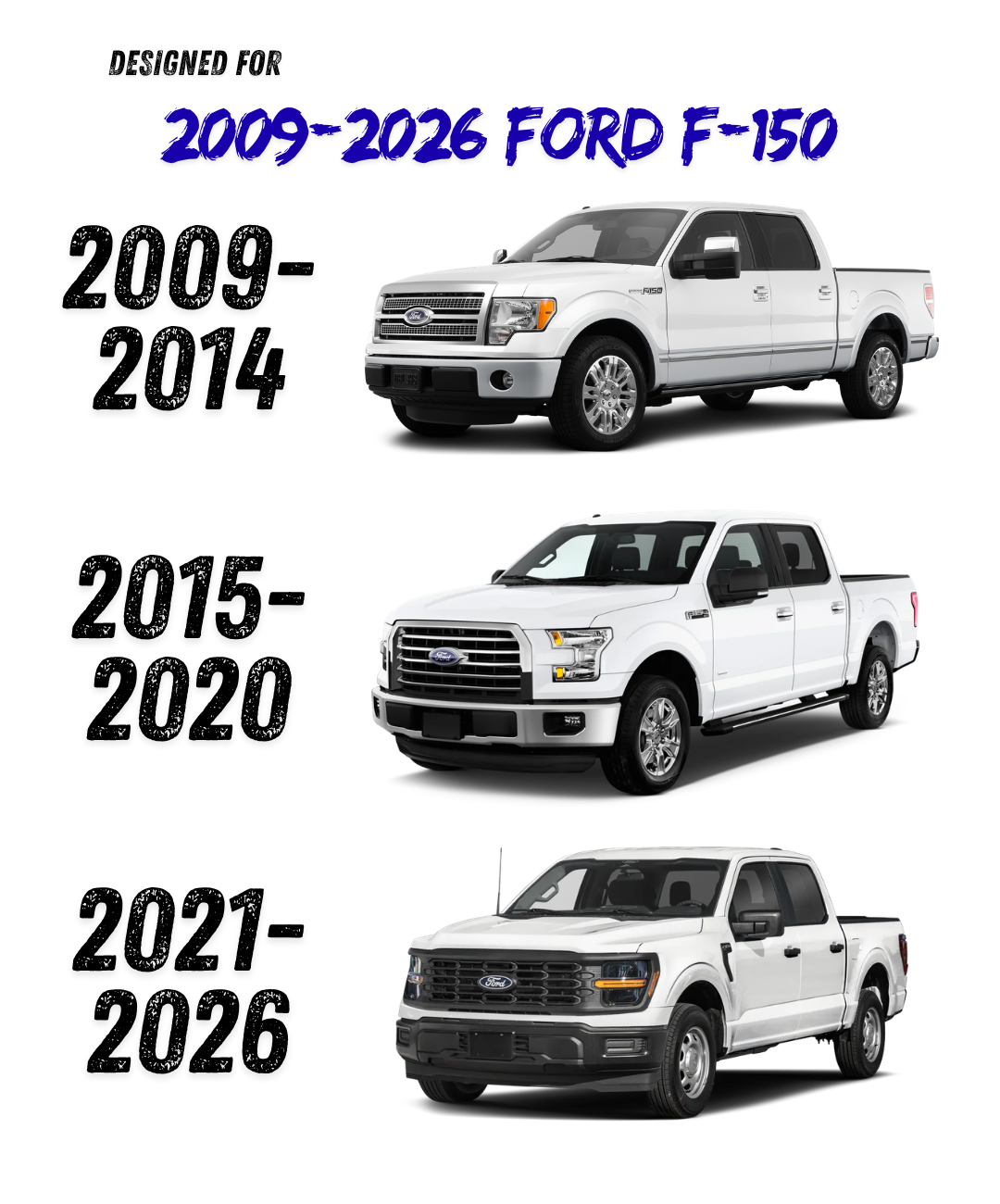 2009–2026 Ford F150 SuperCrew / 2017–2026 F250/F350 Crew Cab - Quad 8” Nemesis Audio Bass Package
