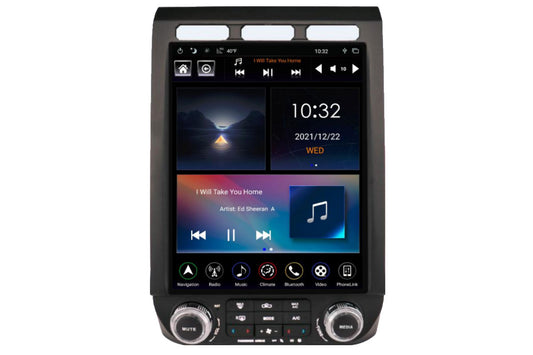 Linkswell GEN 5 T-Style radio for 2015-2021 Ford F-Series and F-150 large touchscreen head unit TS-FDPU12-1KB-5S