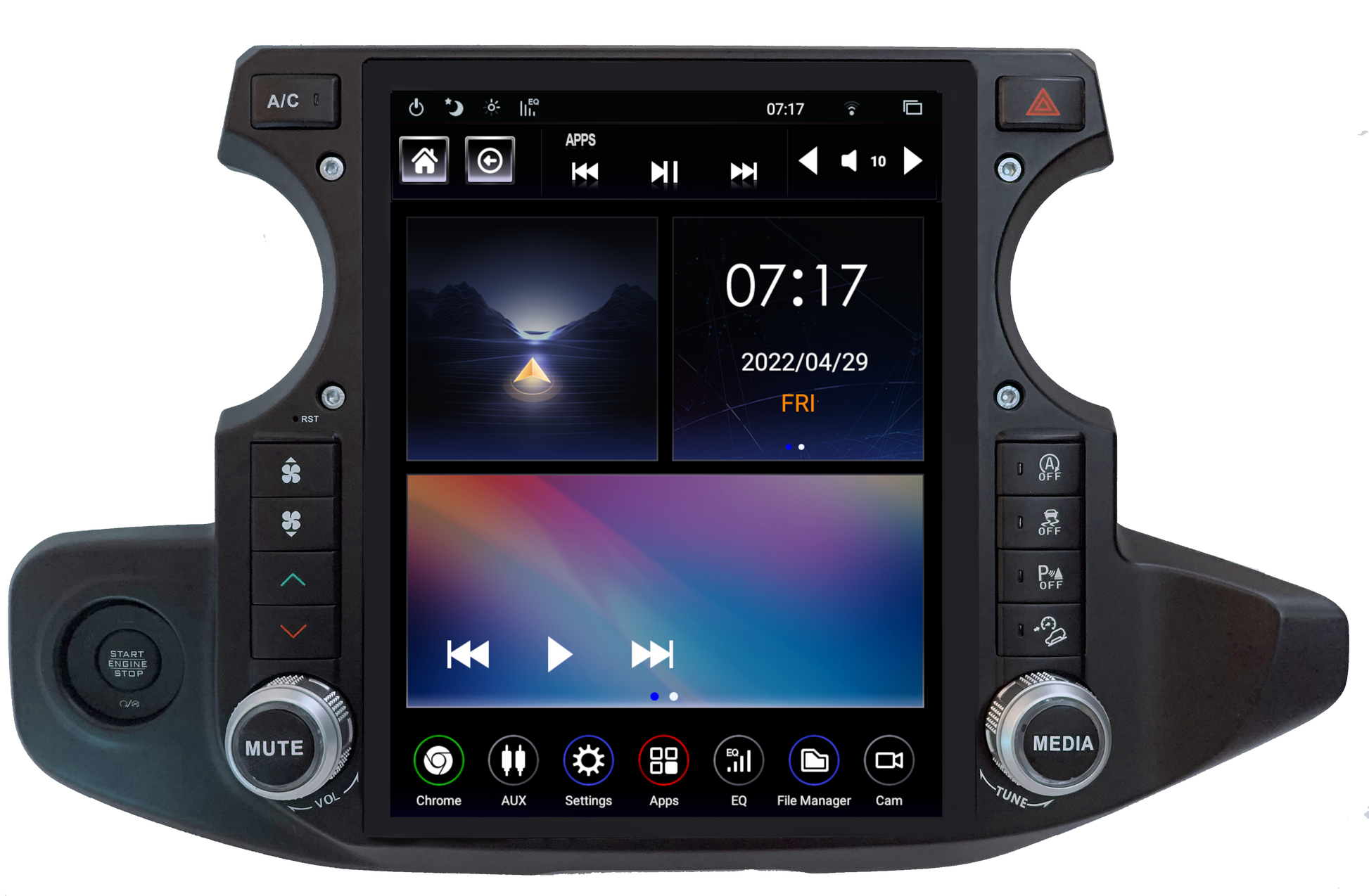 Linkswell GEN 5 RAM home screen