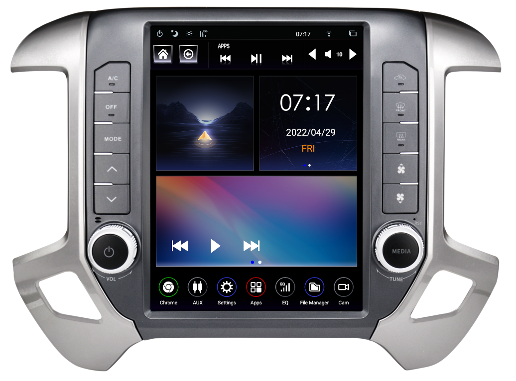 Linkswell GEN 5 GM truck home screen