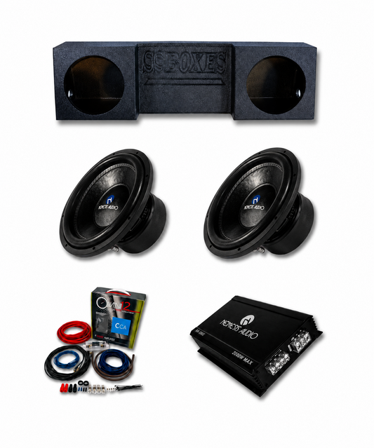 Universal Single Cab Truck - Nemesis Audio 2x12 Bass Package