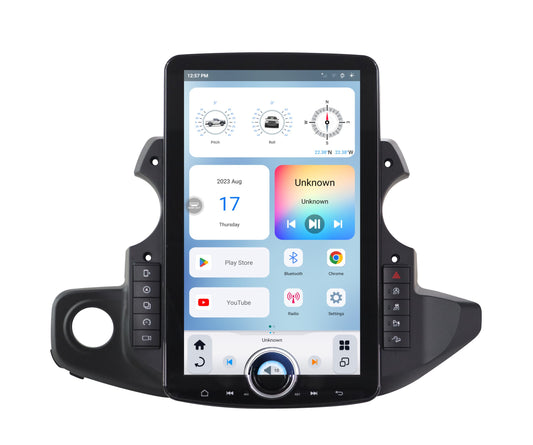 Linkswell XL 15.6-inch radio for 2018-22 Ford Expedition install view