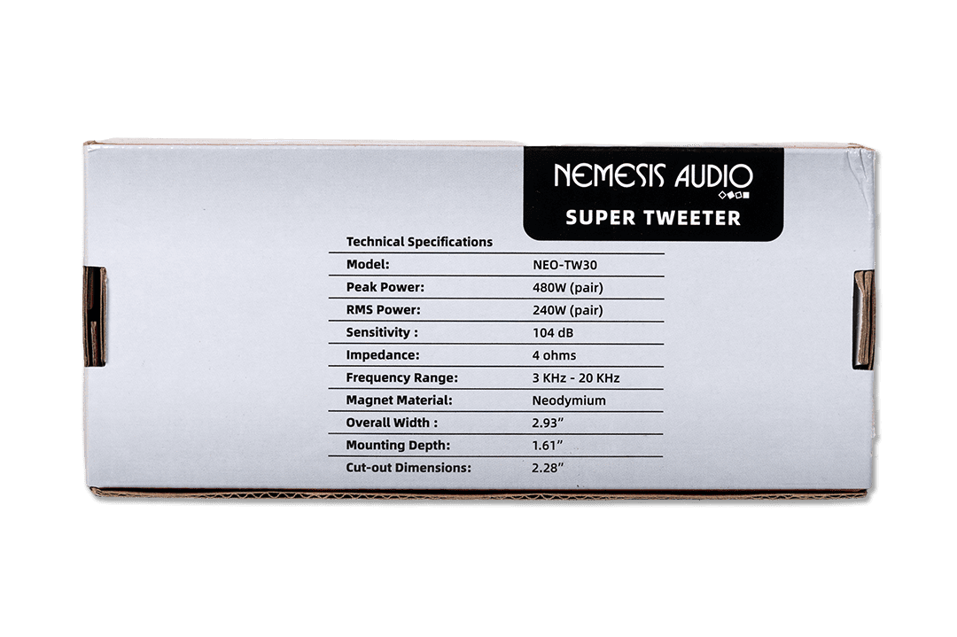 Nemesis Audio NEO-TW30 super tweeter pair image 10